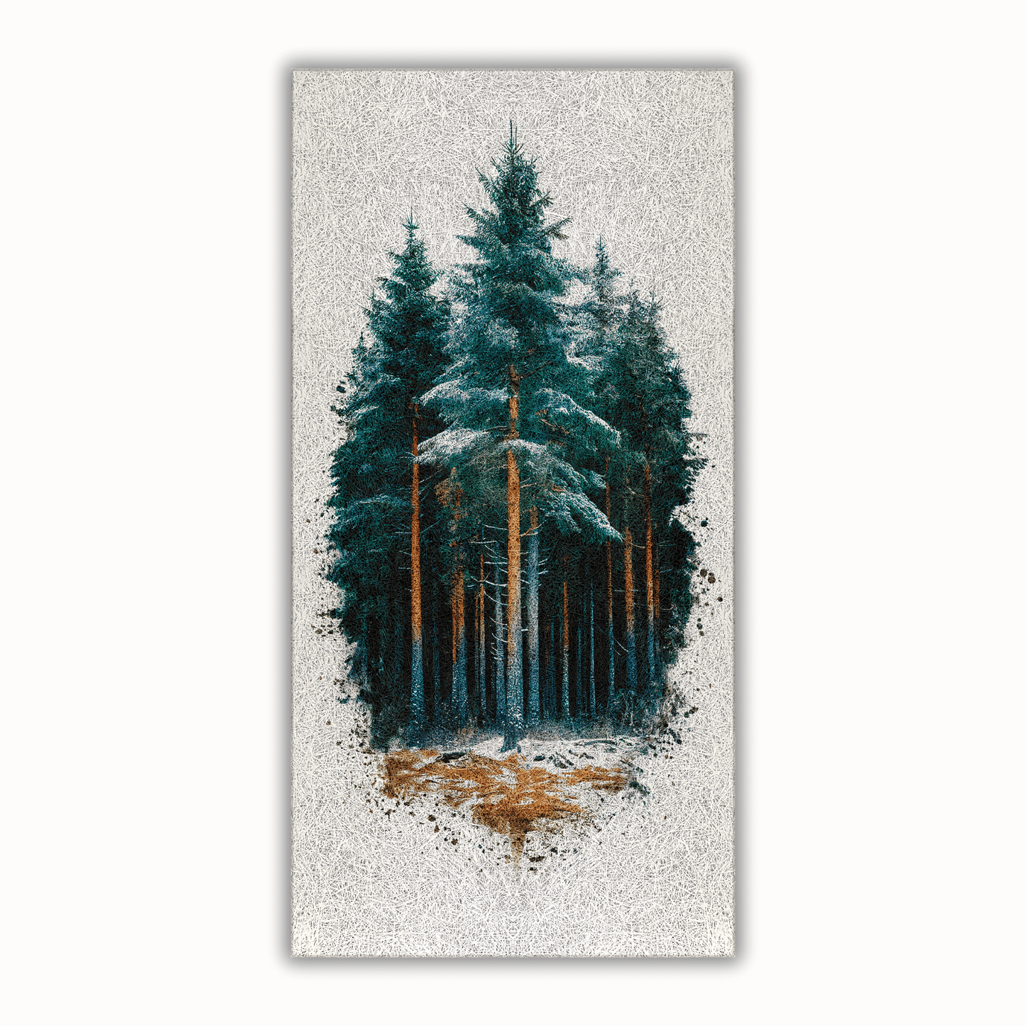 Pine Forest Acoustic Wood Wool Panel (600x1200)